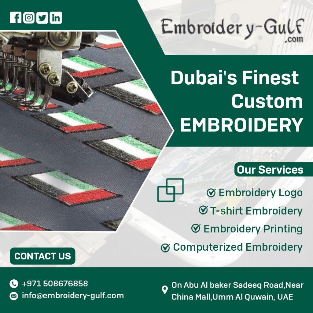 Logo Embroidery Dubai